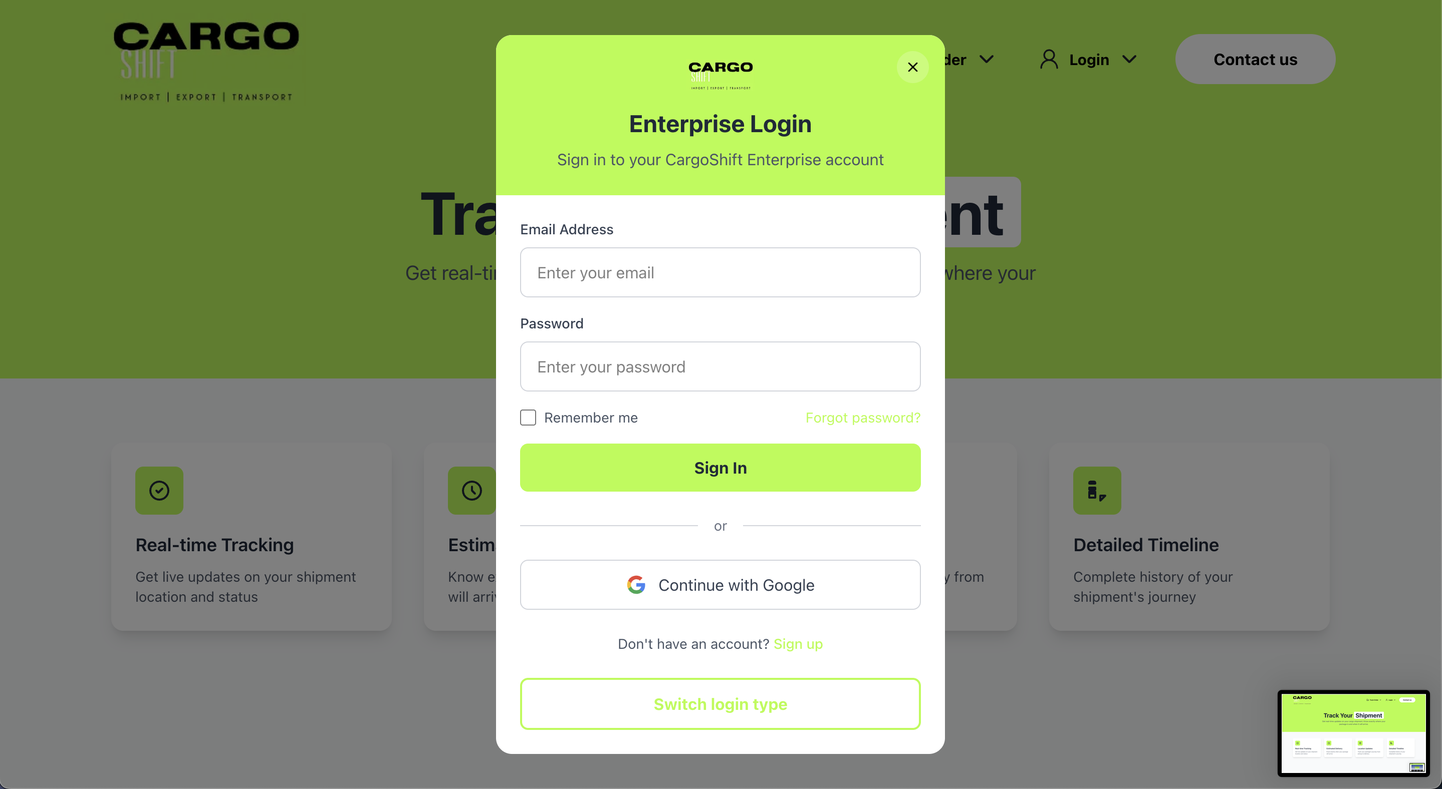 CargoShift - Logistics Platform — 5