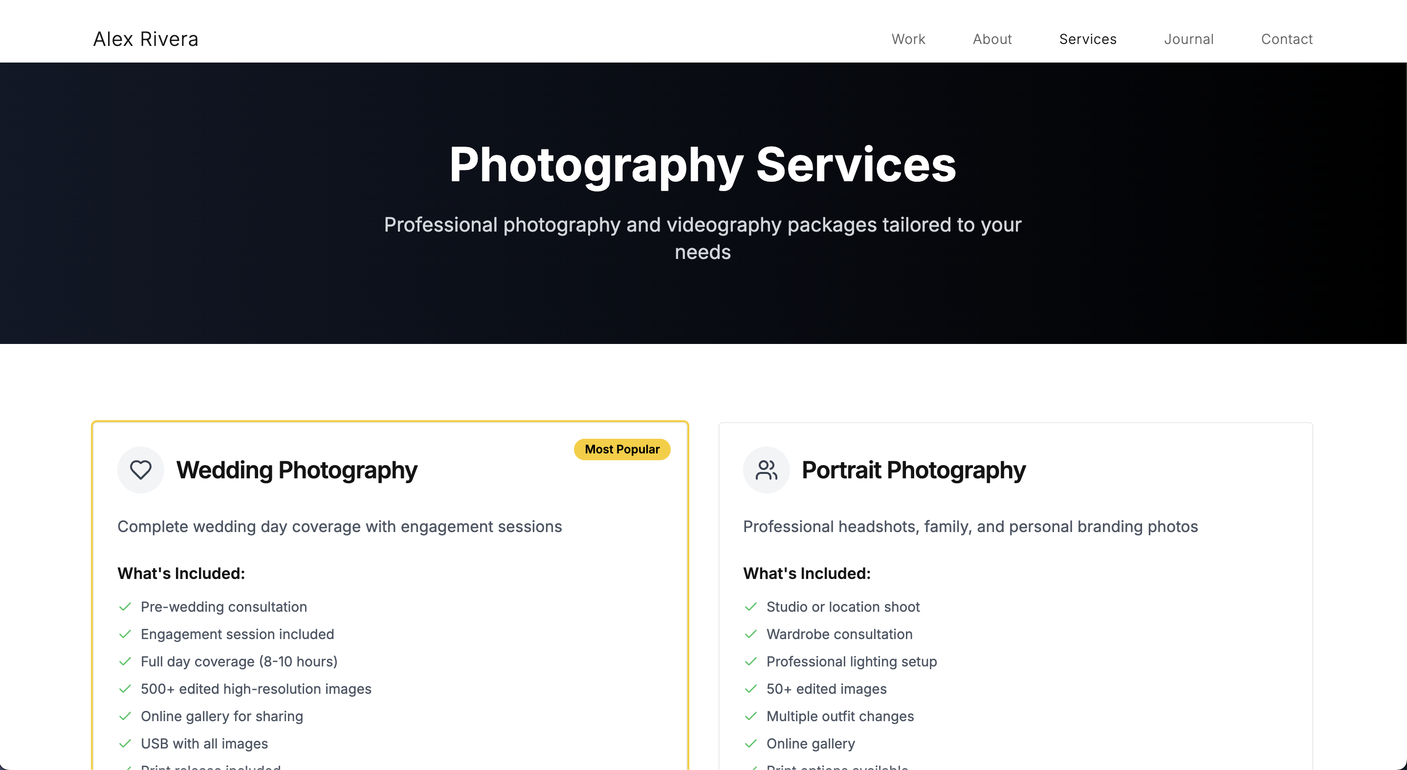 PhotoHolic - Photography Portfolio — 3